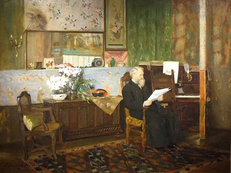 1854-Eleanor Norcross - Il mio studio